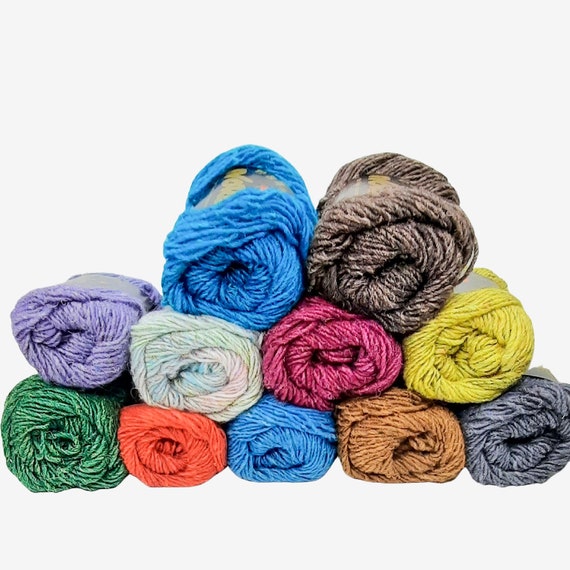 Noro Silk Garden Solo Yarn, Worsted Weight Silk Mohair Wool Yarn