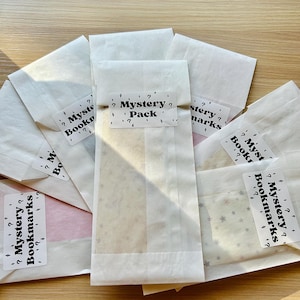 Mystery Imperfect Bookmark Pack: Surprise Book Lover Gift