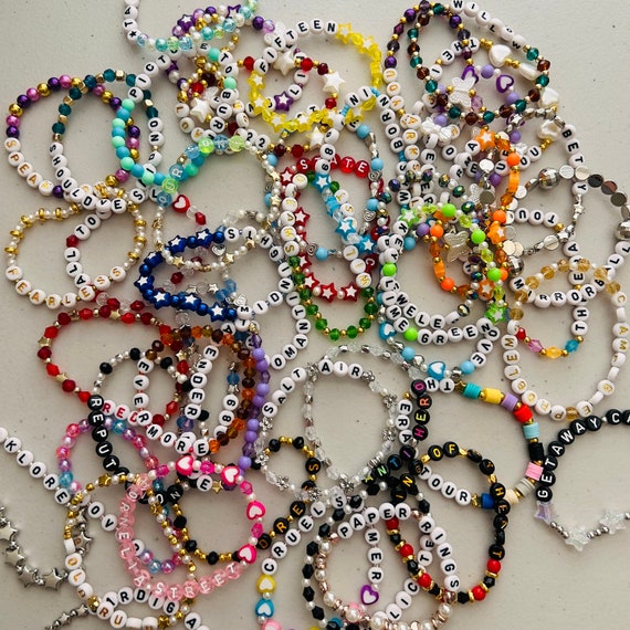 Eras Tour Friendship Beaded Bracelets Tradable Bracelets Eras 