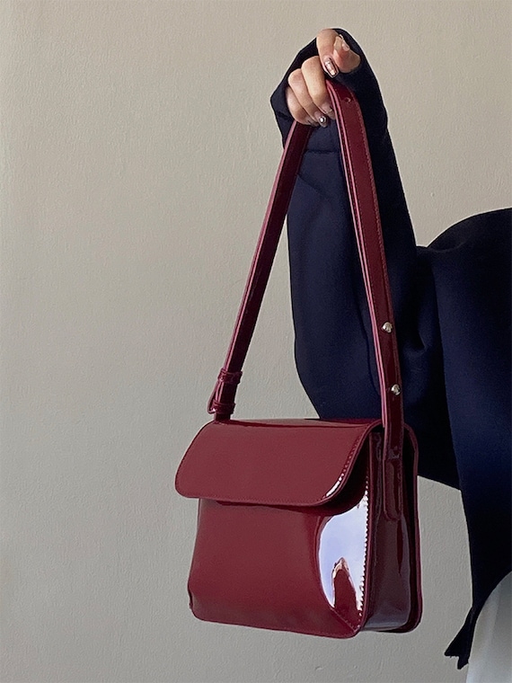 Unique Square Bag for Fashionistas Practical and Stylish PU Shoulder Bag  Handbag