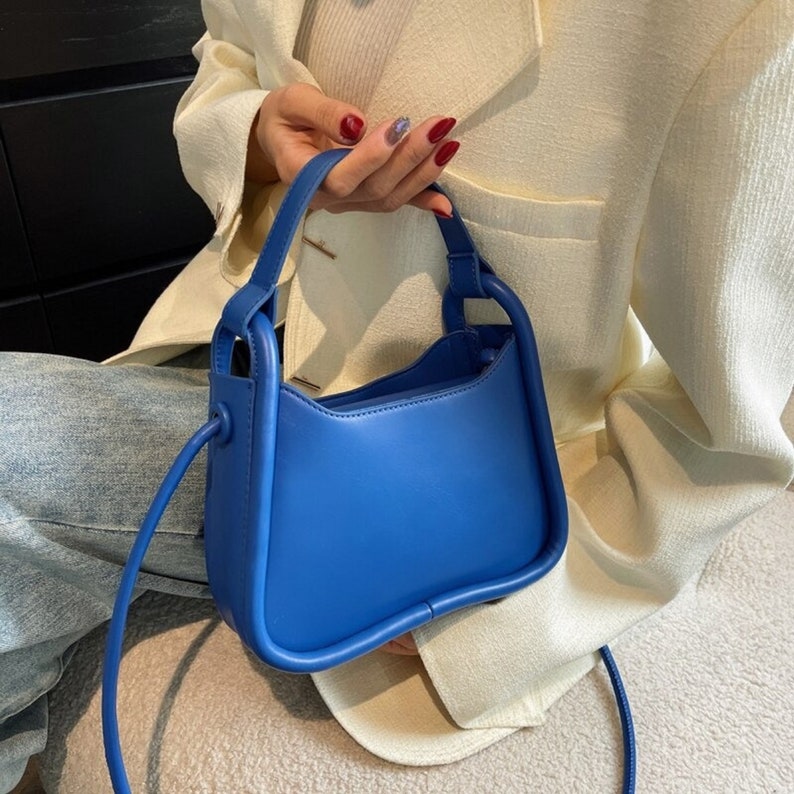 Women Top Handle Shoulder Bag Aesthetic Handbag Small Etsy