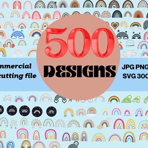 Boho rainbow svg, Boho rainbow wall decal, Boho rainbow png, Boho rainbow sticker ,Boho rainbow clipart, Boho rainbow decor