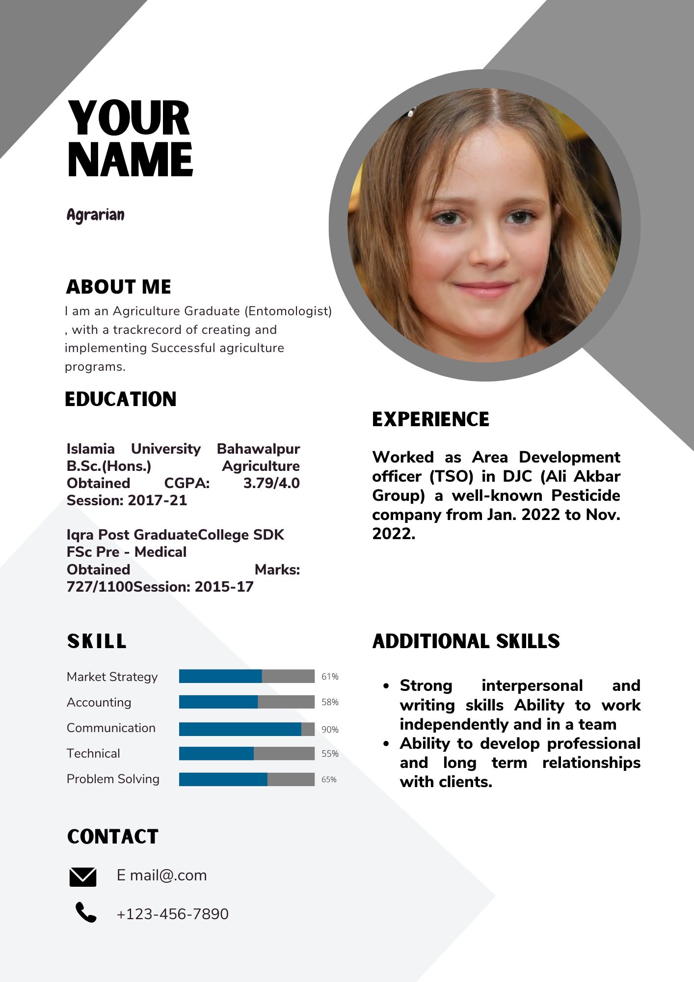 Resume Template Google Docs Google Docs Resume Template Etsy