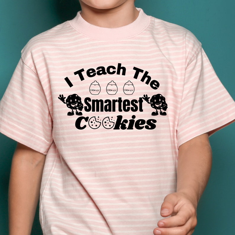 I Teach the Smartest Cookies Svg, Funny Teacher Christmas Shirt Svg