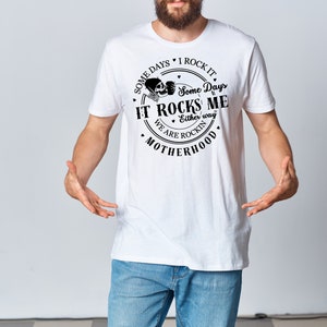 Motherhood some day I rock it SVG, retro skeleton png sublimation, Sarcastic Mom Svg, funny motherhood rock skull svg cut file Cricut