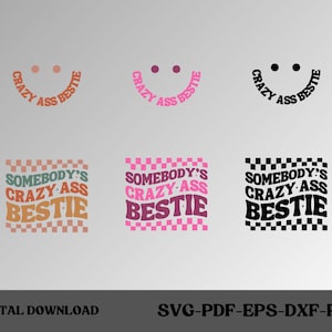 Jemandes verrückter Esel Bestie Png-Svg, lustiges Bestie-Svg, Mädchen-Svg, Selbstliebe-Svg, lustiger Hoodie Ästhetisches-Svg Png, lustiges Vibes-Svg-Positiv-Svg