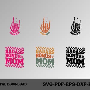 Svg et png maman badass, maman Png, Svg maman, tendance maman png, belle-mère Svg, cadeaux pour maman, badass bonus maman png, bonus maman chemise png