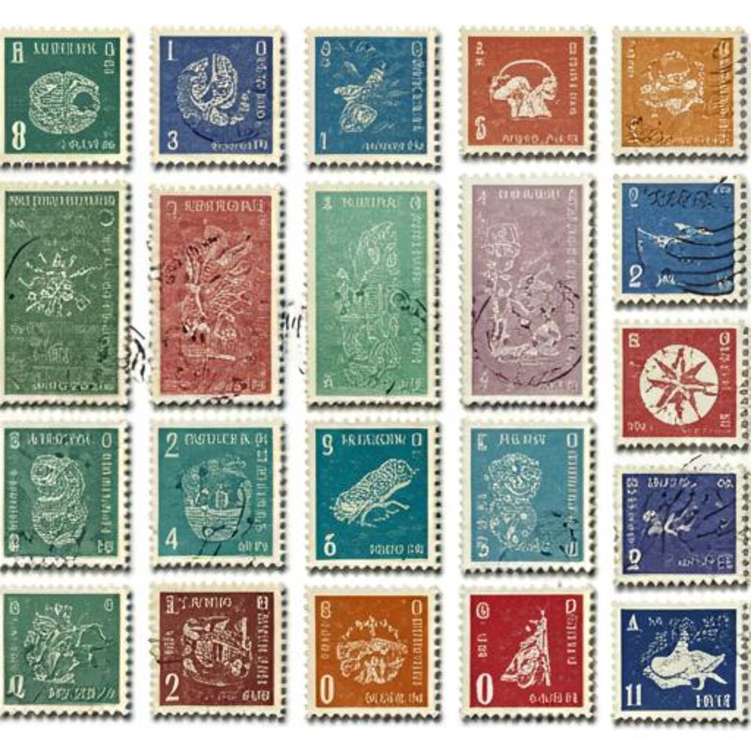 いくつかの国で珍しい切手 謎の国際切手 20 枚 - それぞれ違う国!! - Etsy 日本