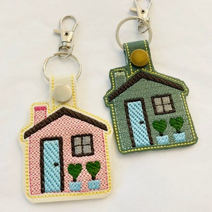 New home key chain, New home key ring, New home key tag