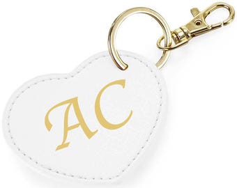 Heart key chain/Bag clip