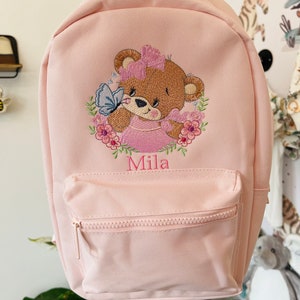 Mochila de pelúcia, bolsa de pelúcia? Mochila de berçário, mochila escolar, volta às aulas