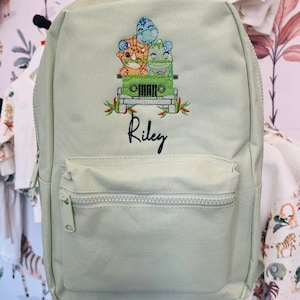 Dino LKW Rucksack, Kindergartenrucksack, Schulrucksack
