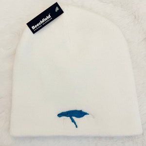Blue whale beanie, embroidered blue whale beanie, whale hat