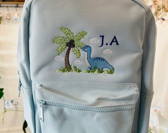 Dinosaur backpack, Dino bag, nursery backpack, school backpack, back to school