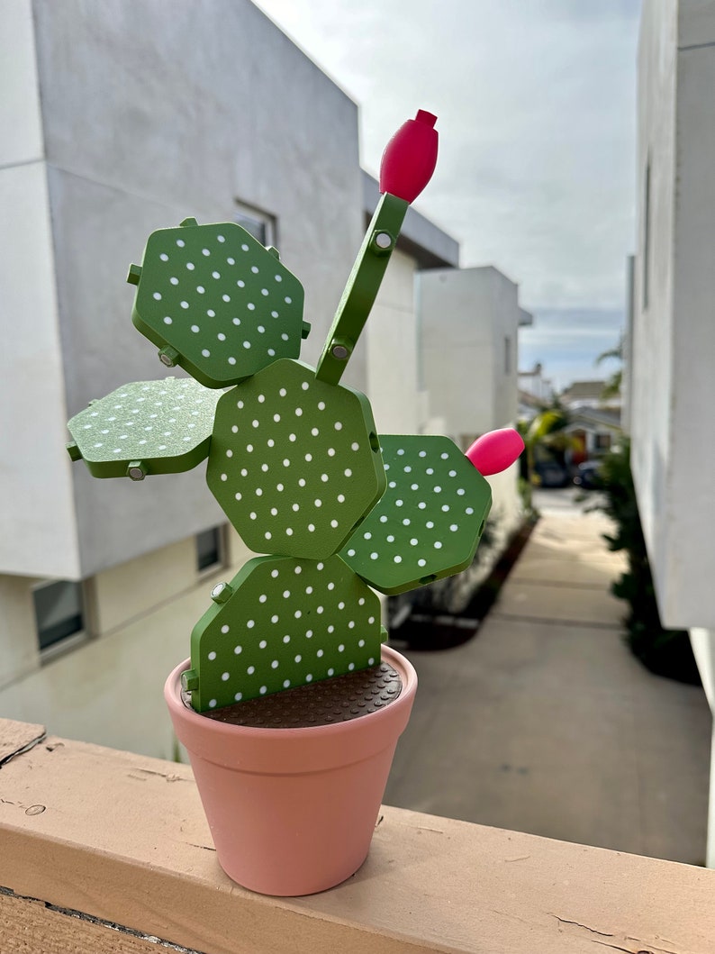 KuoTheDistance Prickly Pear Cactus Coaster - Thumbnail 2
