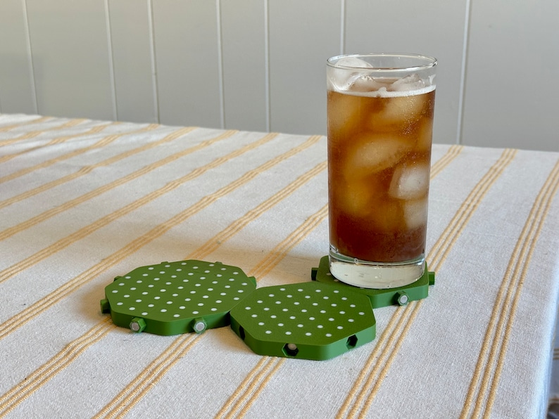KuoTheDistance Prickly Pear Cactus Coaster - Thumbnail 5