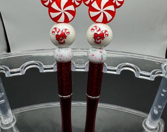 Minnie Mouse Christmas Pens