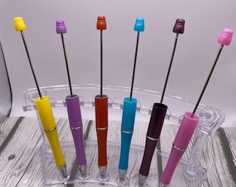DIY beadable Plastic Pen Blanks