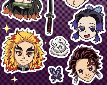 Demon destroyers - Sticker Sheet