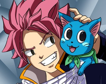 Fairy Tail - various characters - 11x17 print