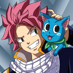 Fairy Tail - vari personaggi - stampa 11x17