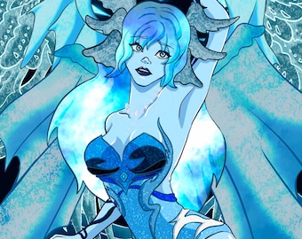 Final Fantasy - various art 5x7" print