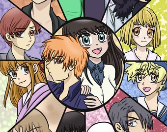 Fruits Basket - 11x17 print