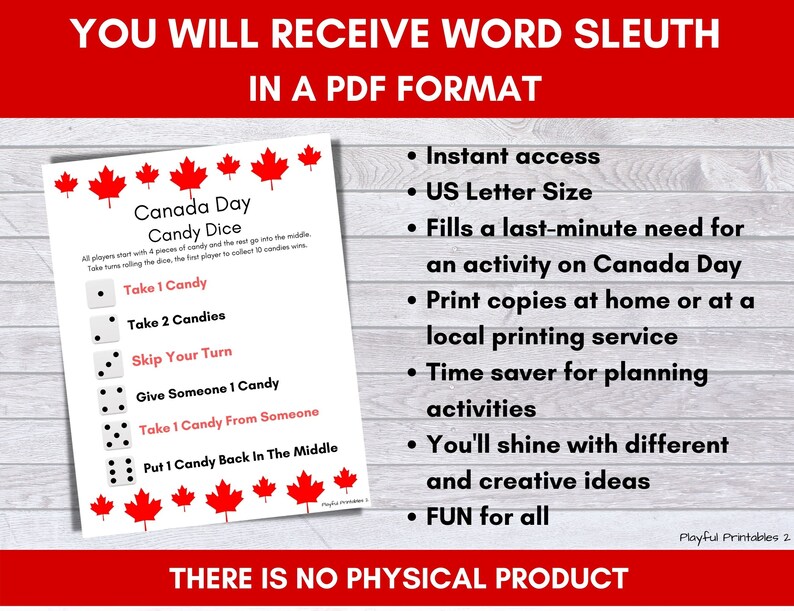 Canada Day Celebration, Happy Canada Day, Word Game, Word Solving Game ...