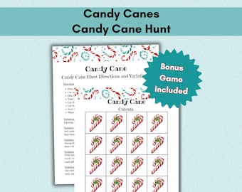 Candy Cane Hunt, Candy Cane, Treasure Hunt, Scavenger Hunt, Candy Cane Party, Christmas Game, Game Variations, Church Group, Senior Adults