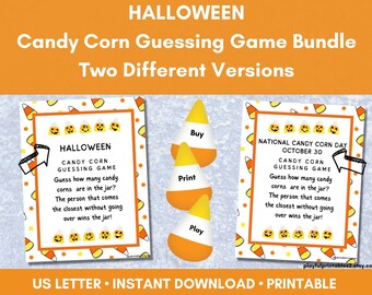 Jeu de devinettes d'Halloween, activité de fête à imprimer (PDF)