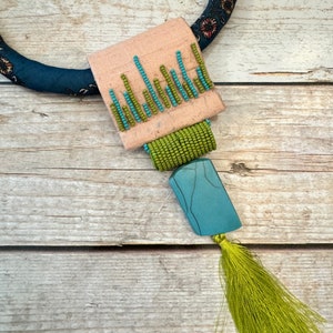 Boho Designer Statement Jewellery with Tassel