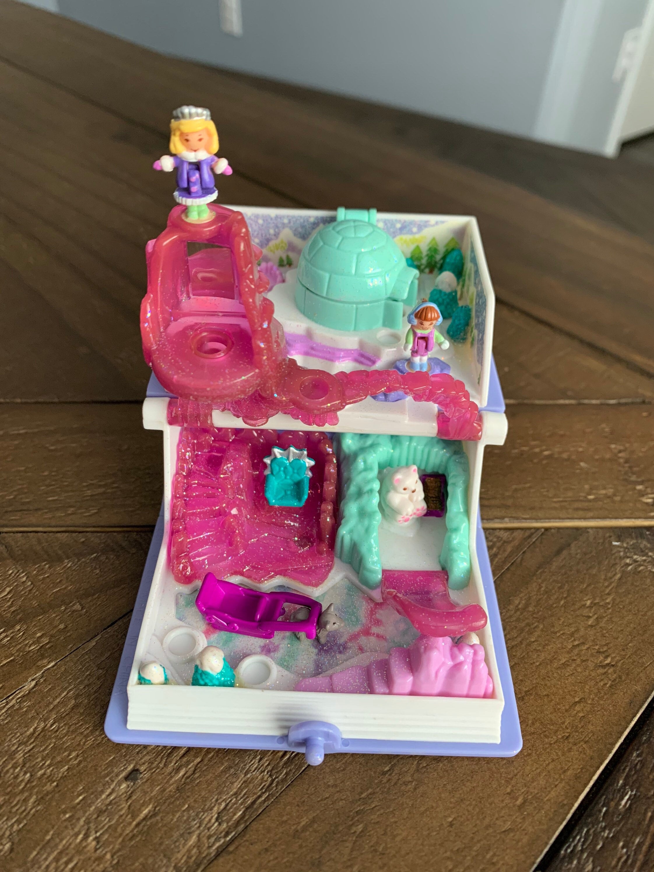 キラキラスノーランド ポーリーポケット BLUEBIRD TOYS キラキラスノー