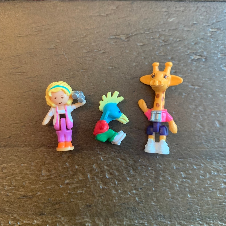 Polly pocket bluebird 1994 girafe house maison des girafes