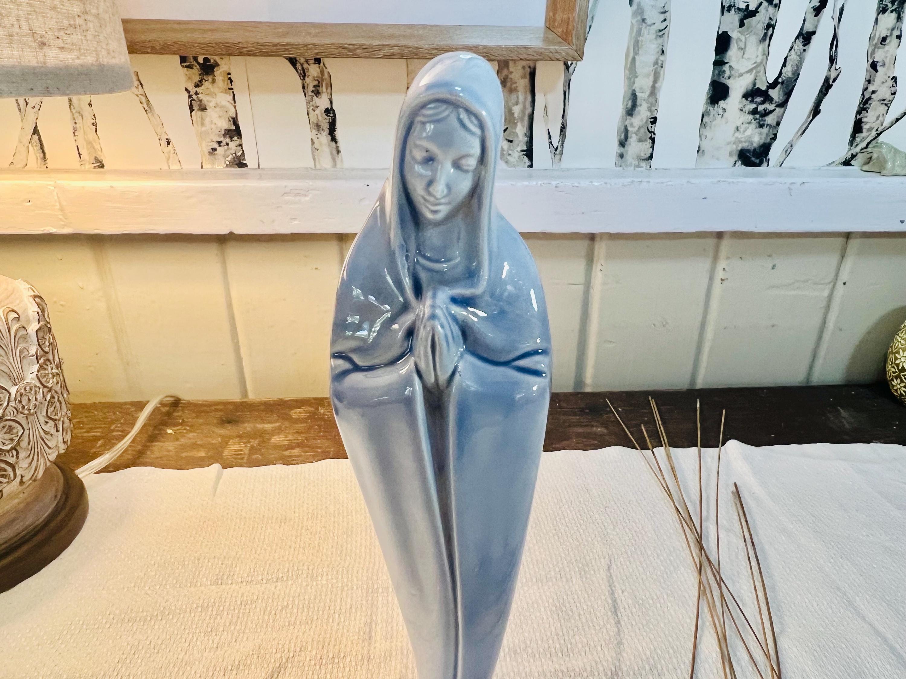 ＊ヴィンテージ　聖母マリア像＊ 聖母 マリア像 ビスク製 フランス アンティーク 0501711