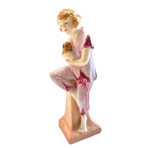 Royal Doulton “Lido Lady” Vintage Figurine HN4247 Collectible Figurine, Royal Doulton Archives, The Bathers Collection, Made in England 2000