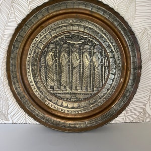 Antique Turkish Wall Hanging, Charger