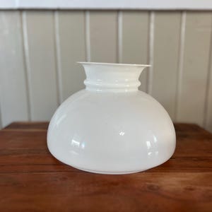 Vintage White Milk Glass Lamp Replacement Shade