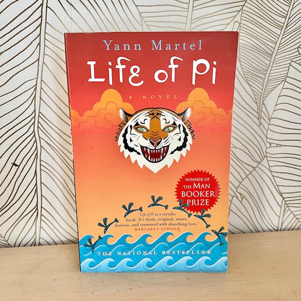 Life of Pi 2002, Softcover Book by Yang Martel, Yan Martel’s Life of Pi Paperback Book, Life of Pi Novel 2002 Vintage Canada by Yang Martel