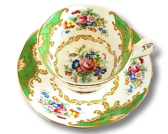 Royal Albert Bone China Teacup and Saucer, Made in England, Gift for Her