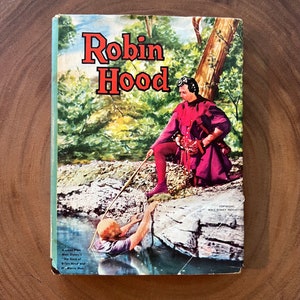 The Merry Adventures of Robin Hood, Hardcover (1940), Vintage Copy, Howard Pyle, Children’s Classic Storybook **REDUCED**