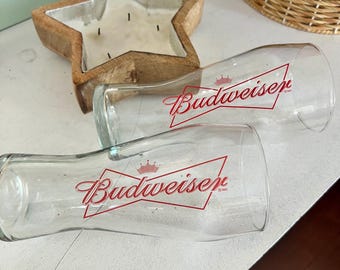ヴィンテージ バドワイザー ビールグラス マグ、ジョッキ、バーウェア