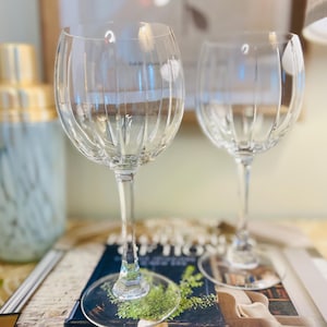 Vintage Paar Wasserkelche Kollektion Linda von Royal Crystal Rock