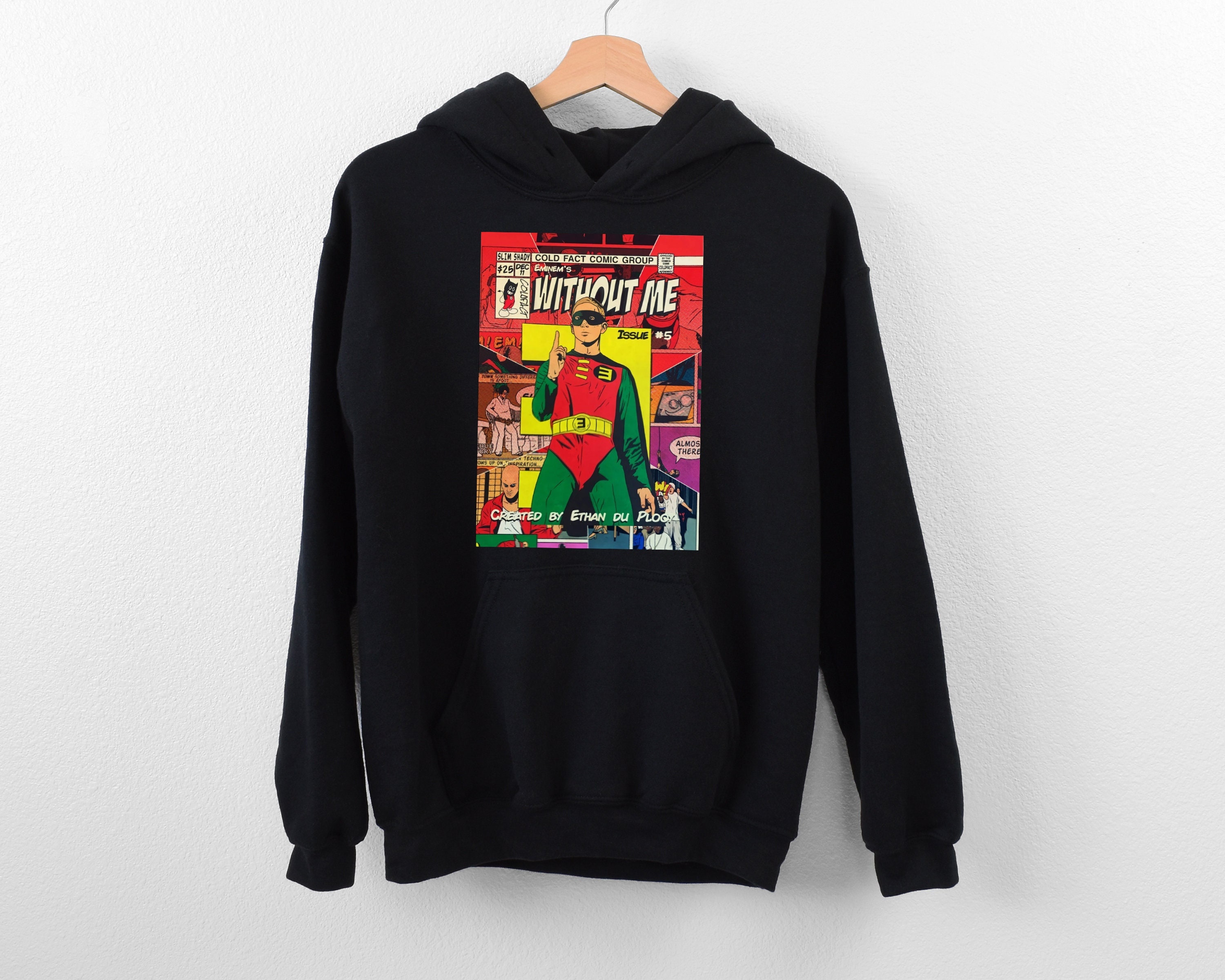 Discover Eminem's Without Me Sweatshirt, Slim Shady Inspired Graphic Hoodie