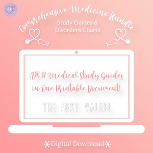 Comprehensive Medicine Study Guide Bundle