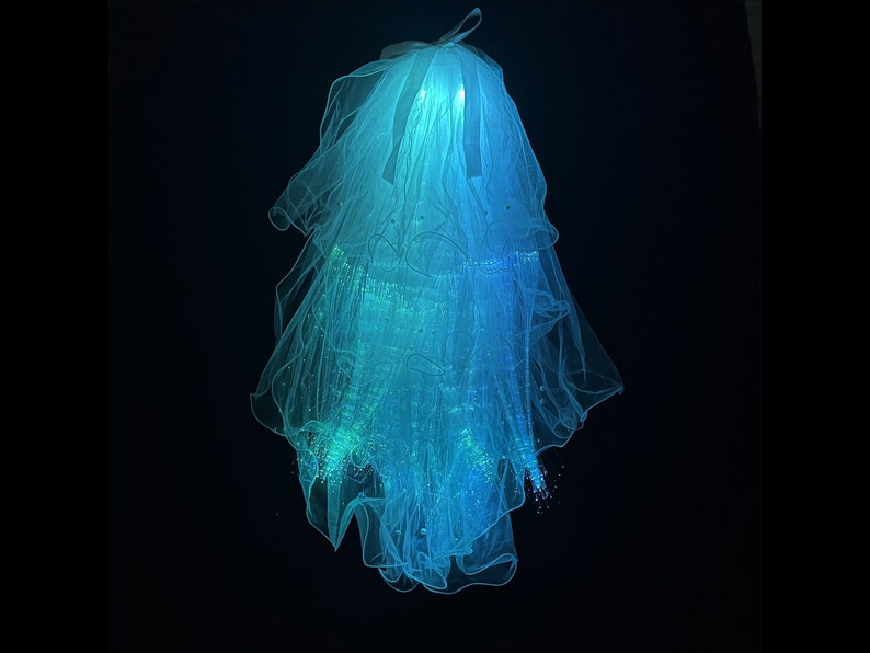 Luminous Wedding Veil LED Veil Fiber Optic Wedding Veils - Etsy