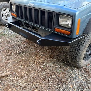 Jeep Cherokee XJ winch bumper dxf svg