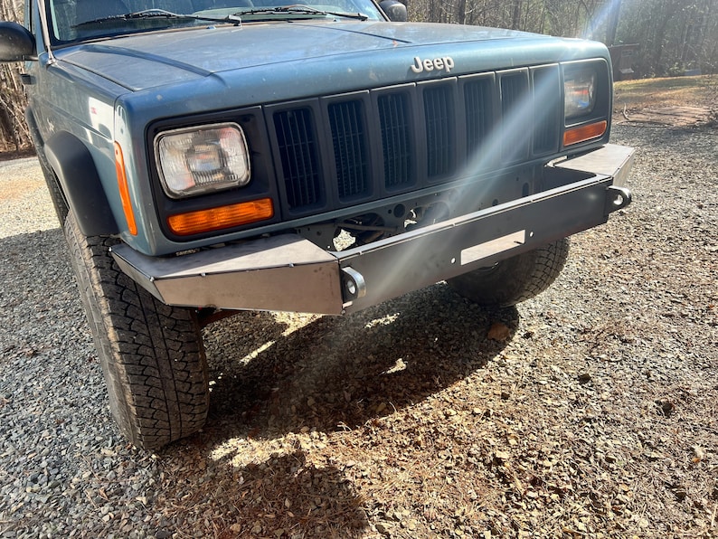 Jeep Cherokee XJ Winch Bumper Dxf Svg Etsy