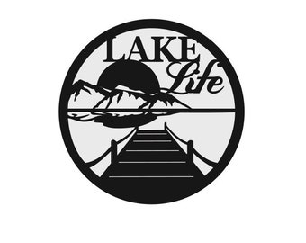 Lake Life DXF SVG