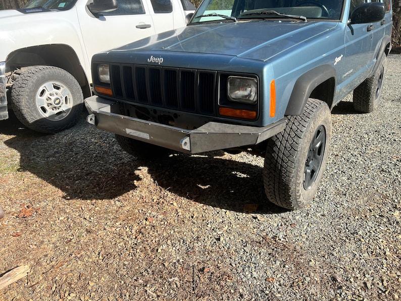 Jeep Cherokee XJ Winch Bumper Dxf Svg Etsy