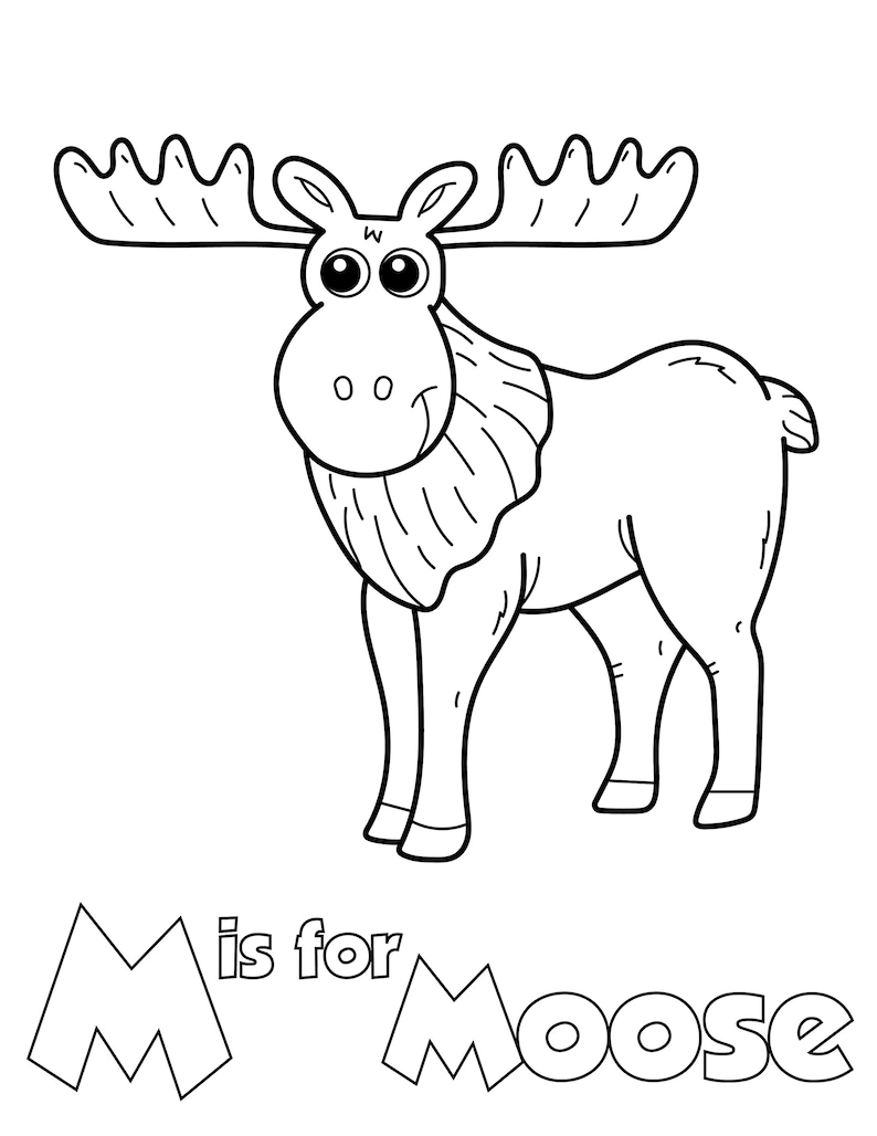 Alphabet Coloring Pages, Alphabet Coloring Book for Kids, Boys, Girls